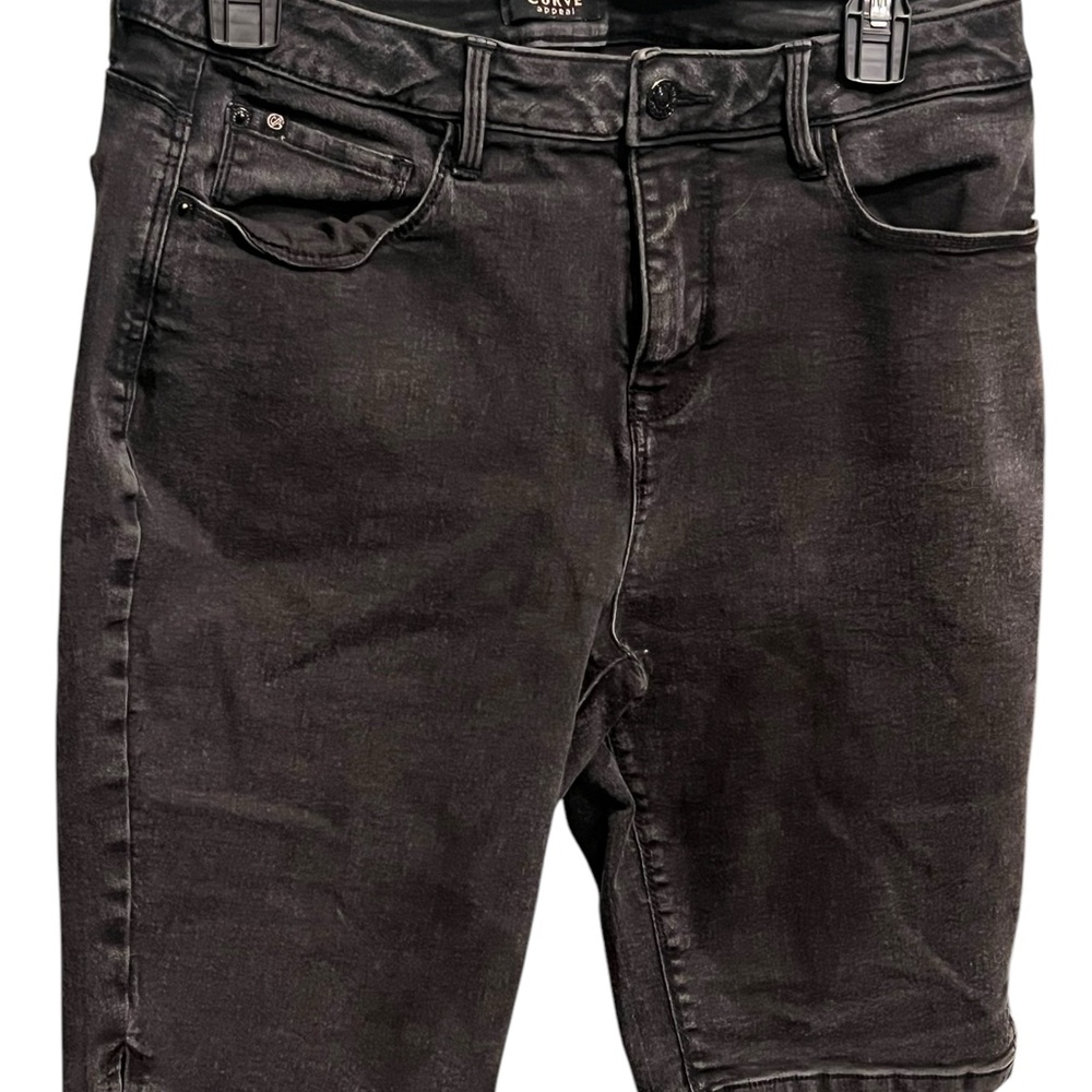 Black Denim Jeans Bermuda shorts